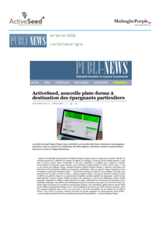 Publi-News • Février 2016