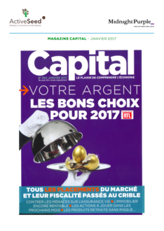 Capital • Janvier 2017